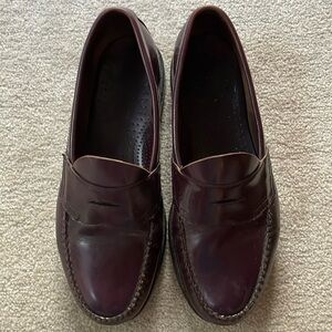 G. H. Bass Men’s 1936 Logan Flat Strap Weejuns, Dark Brown, Men’s 10.5